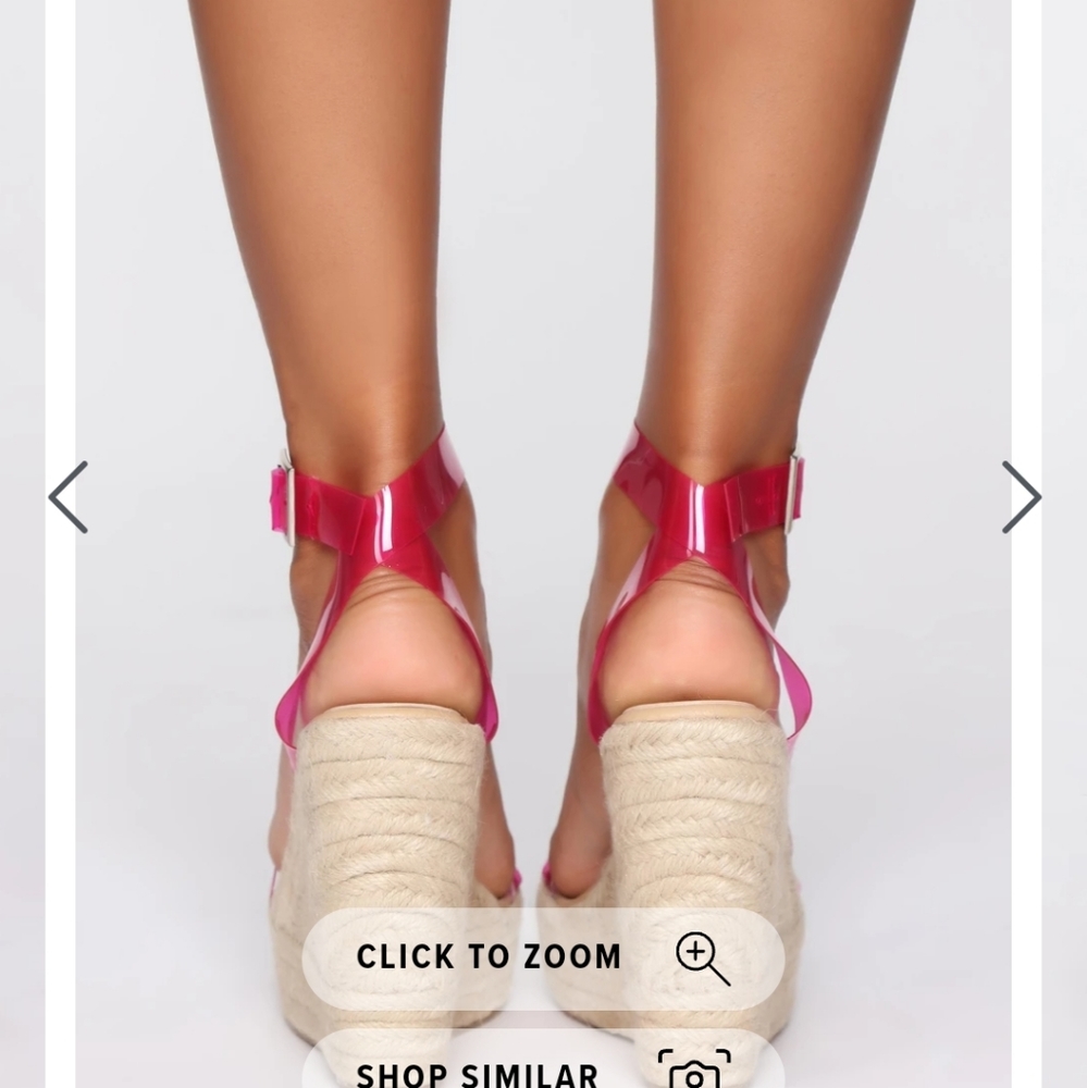 Summer Time Fun Wedge - Pink - Picture 2 of 4